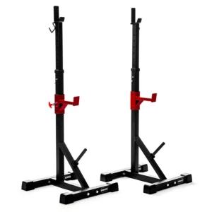 Viavito ST1000 Adjustable Squat Stands with Barbell Spotter