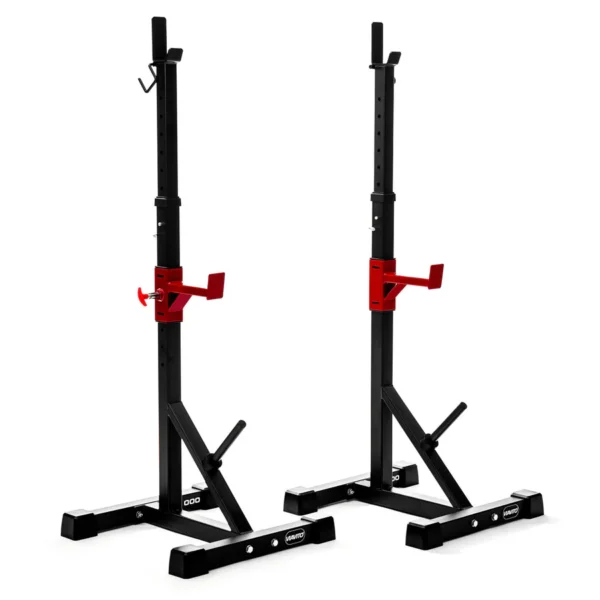 7 Viavito ST1000 Adjustable Squat Stands with Barbell Spotter